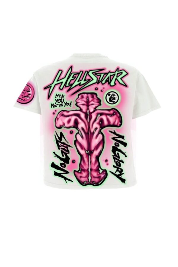 Camiseta Hellstar No Guts No Glory en blanco - Image 2