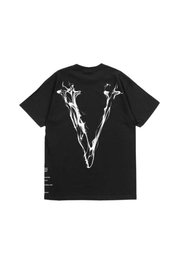 Camiseta Pop Somke x Vlone Faith en negro - Image 2